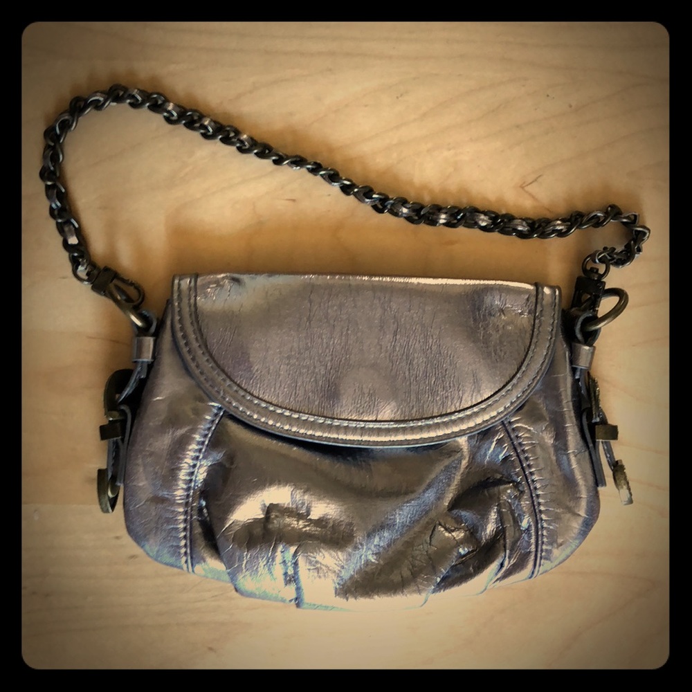 Cute Metallic Convertible Shoulder or Belt Bag